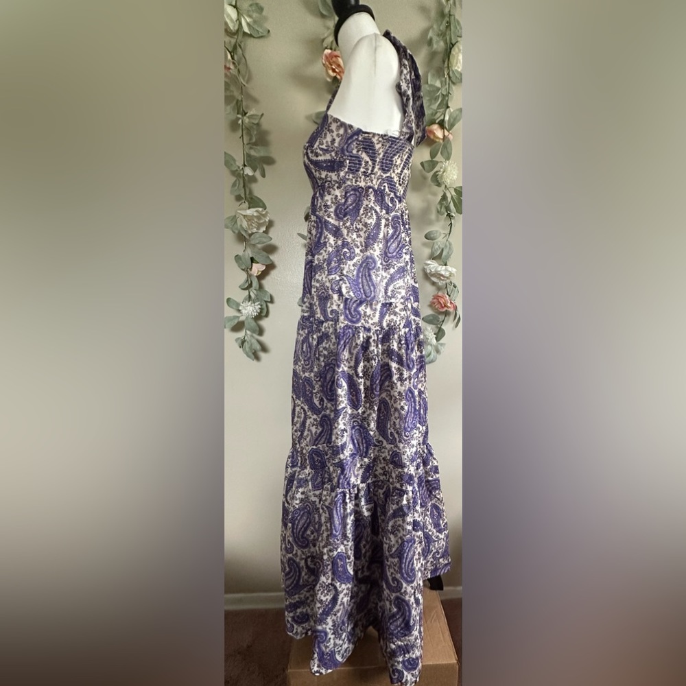 Zimmermann Devi Tie Shoulder Dress - Picture 9 of 13